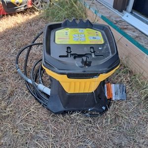 Spraypaint machine.